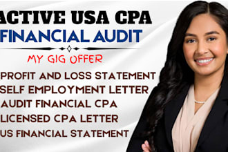 provide a cpa letter, comfort letter, financial statement, mutgage letter