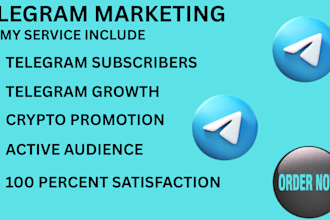 grow crypto telegram promotion, crypto telegram marketing, telegram subscribers