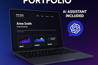 build modern react websites with ai chatbot integration