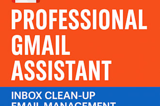 clean, organize and manage your gmail inbox professionally