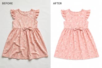 do ghost mannequin, neck joint, flat lay and wrinkle removal editing