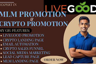 do livegood promotion livegood tour and MLM promotion for new sign up