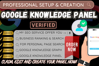 create google knowledge panel to grow your brand and knowledge graph ranking