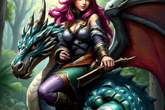 design dnd character art and dnd character art