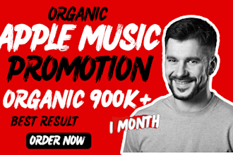 do organic USA apple music promotion, spotify music, itunes music promotion