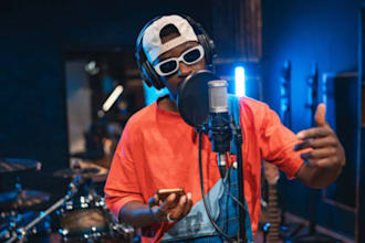 be your male songwriter, singer, ghost producer for soul, edm, pop, rap songs