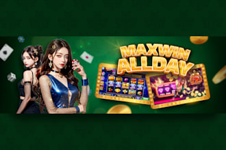 create an attractive design for your online game web banner