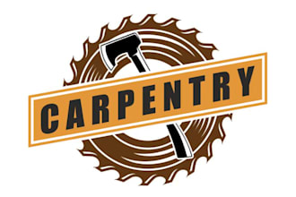 design superb exclusive woodwork logo