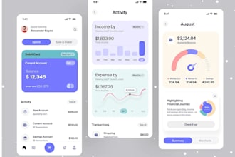 develop a custom fintech app neobank app wallet app banking app