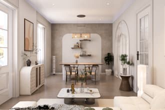 create luxury interior design and high quality 3d renders
