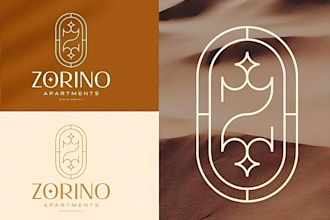 do modern minimalist line art logo and any graphics design for your business