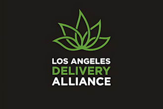 make unique cannabis, weed,marijuana,hemp and cbd logo