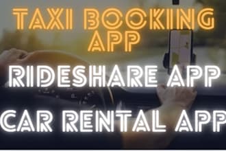 develop taxi booking rideshare app uber clone ola app turo car rental app