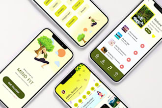 do meditation app yoga app android IOS meditation app calm clone app fitness app