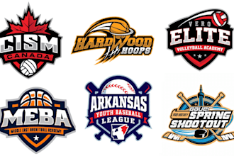 do football, basketball, baseball sports team logo  or any graphic design