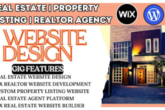 design property listing real estate website idx website realtor agency website