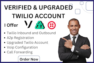 create twilio upgrade account, didlogic kyc configure a2p 10dlc, did number