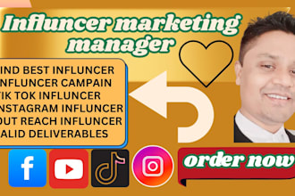 be your influencer marketing manager