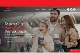 design immigration website lawyer website visa application wordpress website