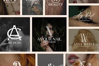 do luxury fashion clothing brand, apparel and boutique fashion logo design