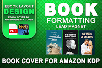 canva ebook design kindle formatting and lead magnet ebook