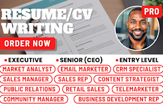 do sales resume, marketing analyst, cro, account manager, public relations tasks
