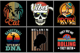 do vintage retro logo outdoor t shirt design or vintage t shirt design