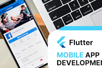 develop flutter flow mobile app, ai avatar app, ai saas app, b2b ai application