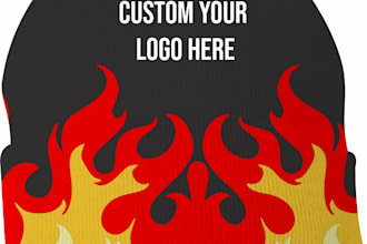 create a new design of beanie cap and socks