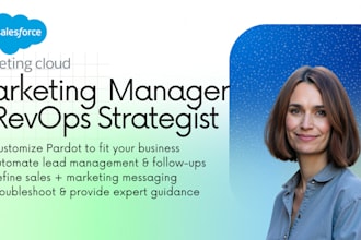 be your pardot marketing cloud manager and revops strategist