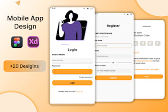 create clean and professional uiux for website