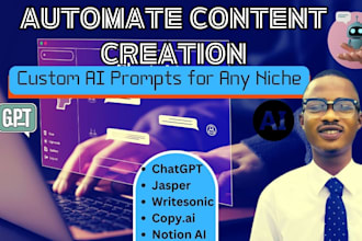 automate content creation with effective and customized ai prompts