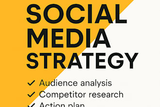 create a customized social media strategy to boost your brand