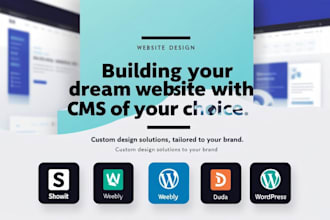 design a high converting showit duda or weebly fitness website for gyms coaches
