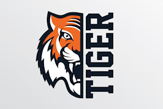 design attractive tiger logo