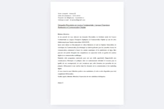 write a professional CV and cover letter in french, english or arabic