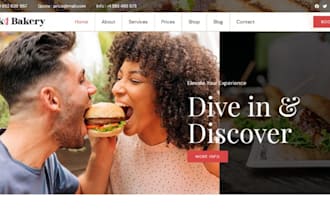 build squarespace ecommerce bakery website cupcake website pastries website