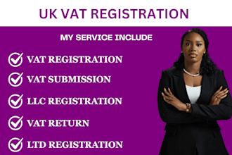 handle your vat registration, ein, llc formation, UK ltd, and germany vat setup