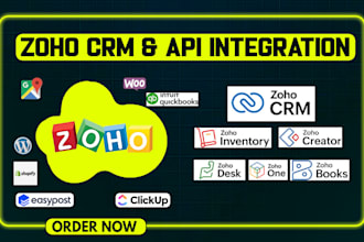 be your zoho one automation and integration expert