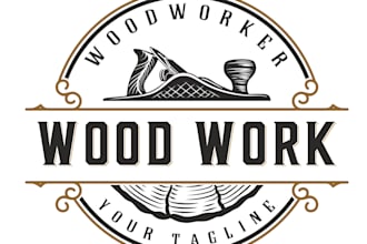 design marvelous woodwork logo