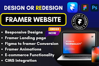 design framer website, framer landing page, figma to framer, framer developer