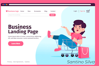design a full website, cheap hosting and domain with wordpress, carrd,systeme io