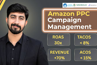setup and optimize amazon ppc campaigns and advertising ads