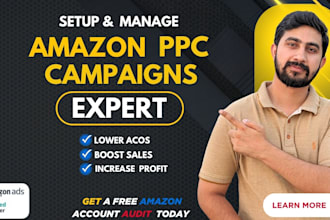 be your expert amazon PPC ads manager