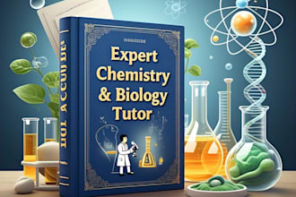 be your expert chemistry and biology tutor