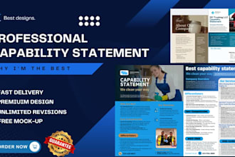 design an effective government capability statement and capability statement