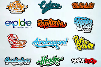 do custom design typography street wear