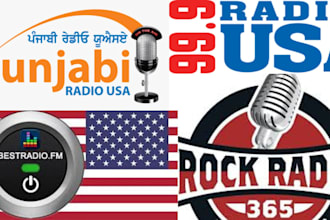 submit your song to 1000 US radio station