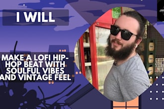 make a lofi hip hop beat with soulful vibes and vintage feel