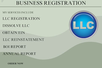 do us llc registration llc formation ein number obtain us llc boi report ein